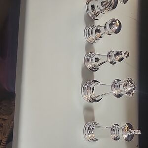 Silver Chess Piece Set